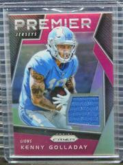 Kenny Golladay [Pink] #13 Football Cards 2017 Panini Prizm Premier Jersey Prices