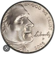 2005 P [SMS BISON] Coins Jefferson Nickel Prices