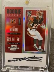 Joe Mixon [Autograph Red] #112 Football Cards 2017 Panini Contenders Optic Prices