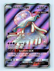 Nihilego GX - 103/111 Crimson Invasion FULL ART Pokemon Card