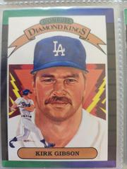 Kirk Gibson #15 Baseball Cards 1989 Donruss Diamond Kings Prices