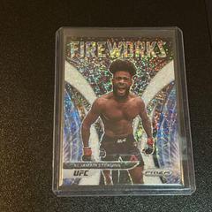 Aljamain Sterling [White Sparkle] #15 Ufc Cards 2022 Panini Prizm UFC Fireworks Prices
