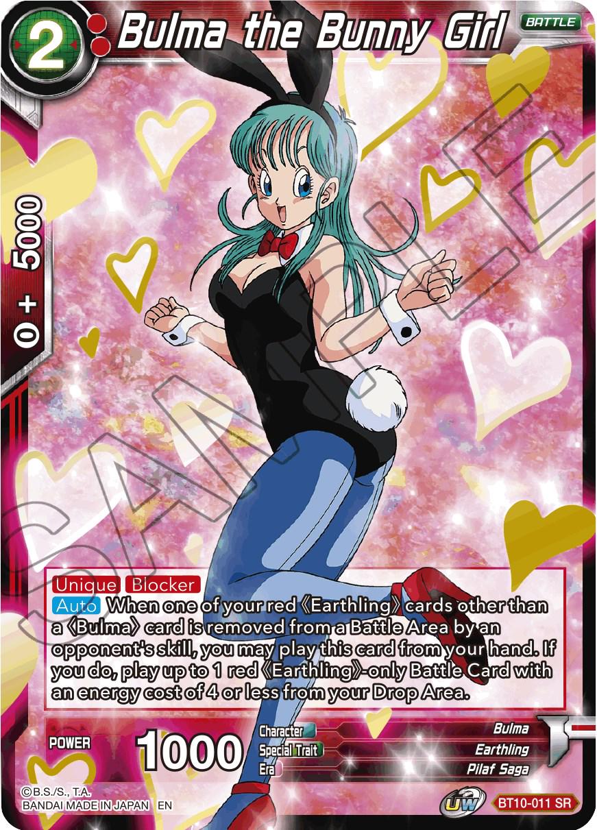 Bulma the Bunny Girl BT10-011 Dragon Ball Super Rise of the Unison Warrior