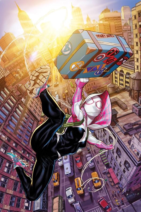 Spider-Gwen: The Ghost-Spider [Brooks Virgin] #1 (2024) Comic Books Spider-Gwen: The Ghost-Spider