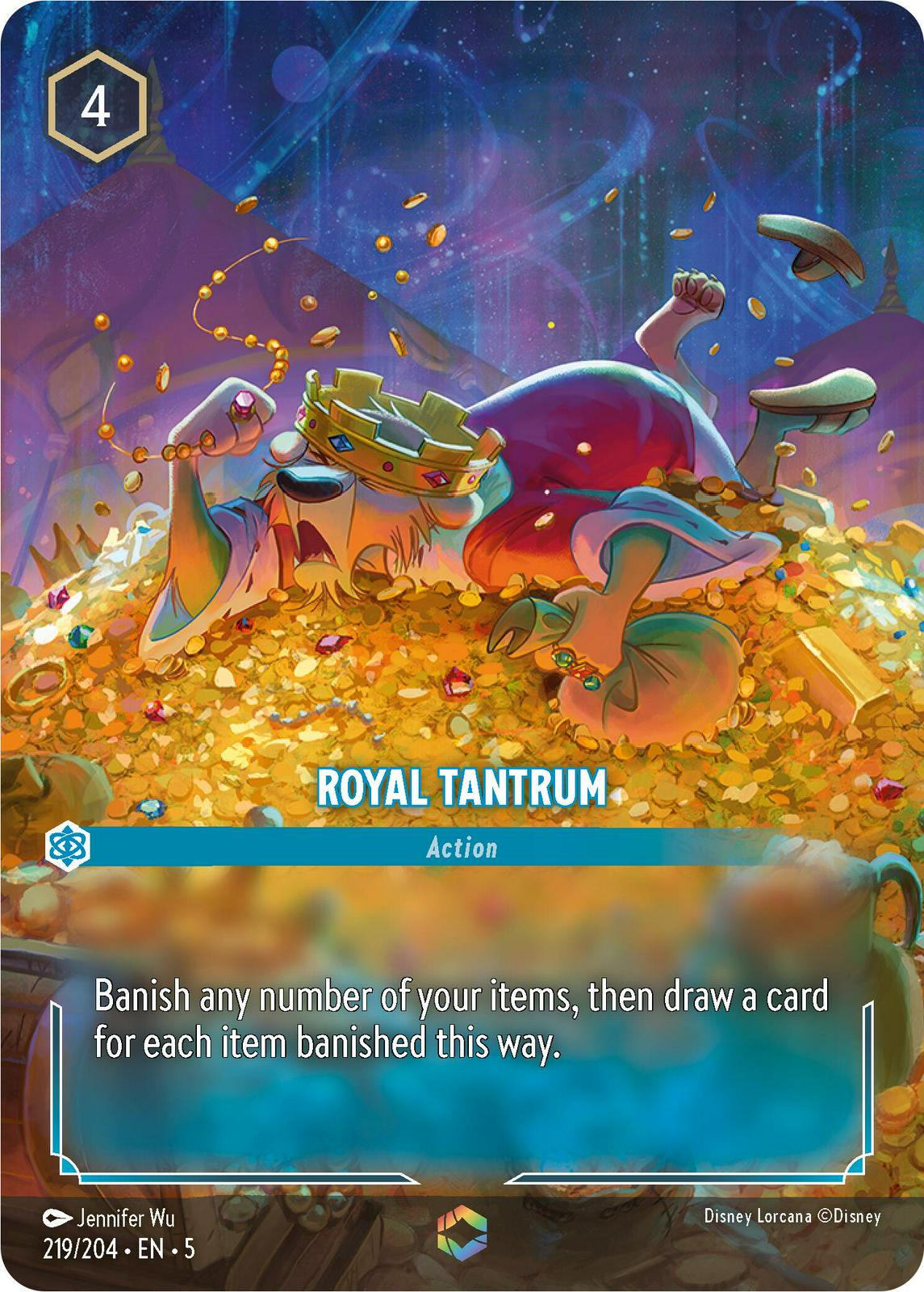 Royal Tantrum #219 Lorcana Shimmering Skies