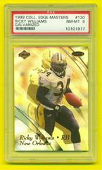 Ricky Williams [Galvanized] #120 Football Cards 1999 Collector's Edge Masters Prices