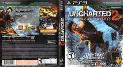 Slip Cover Scan By Canadian Brick Cafe | Uncharted 2: Among Thieves Playstation 3