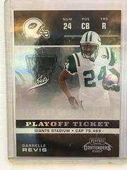 Darrelle Revis [Playoff Ticket] #138 Football Cards 2007 Playoff Contenders Prices
