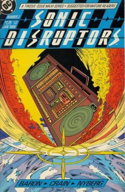 Sonic Disruptors #2 (1987) Comic Books Sonic Disruptors