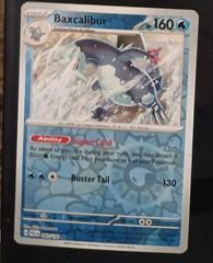 Baxcalibur [Reverse Holo] #60 Pokemon Paldea Evolved Prices