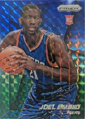 Joel Embiid [Blue Green] #253 Basketball Cards 2014 Panini Prizm Prices