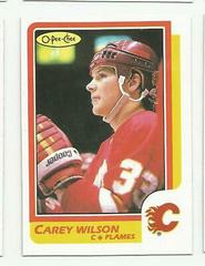 Carey Wilson #166 Hockey Cards 1986 O-Pee-Chee Prices