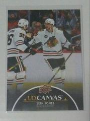 Seth Jones [Black] #C288 Hockey Cards 2021 Upper Deck UD Canvas Prices