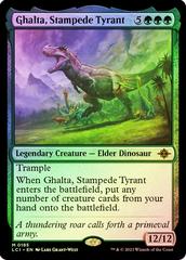 Ghalta, Stampede Tyrant [Foil] #185 Magic Lost Caverns of Ixalan Prices