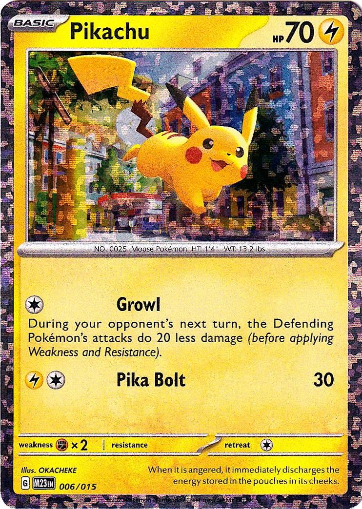 Pikachu [Holo] #6 Pokemon McDonalds 2023