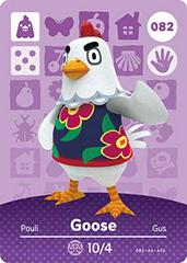 Goose #082 [Animal Crossing Series 1] Amiibo Cards Prices