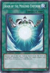 Boon of the Meklord Emperor [1st Edition] YuGiOh Extreme Victory Prices
