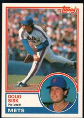 Doug Sisk #105T Baseball Cards 1983 Topps Traded Prices