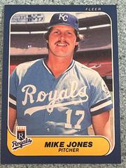 Mike Jones #12 Baseball Cards 1986 Fleer Prices