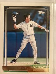 Alvaro Espinoza [Winner] #243 Baseball Cards 1992 Topps Gold Prices