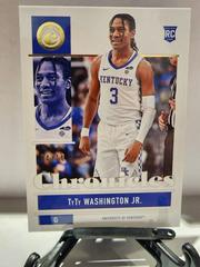 TyTy Washington Jr. [Gold] Basketball Cards 2022 Panini Chronicles Draft Picks Prices