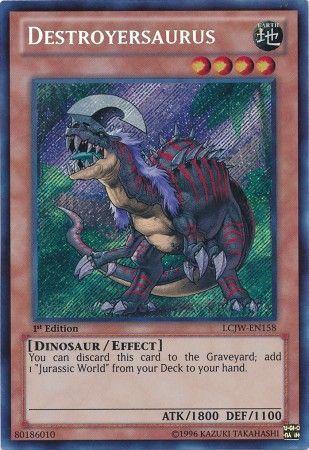 Destroyersaurus LCJW-EN158 YuGiOh Legendary Collection 4: Joey's World Mega Pack