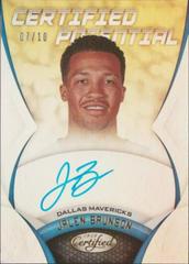 Jalen Brunson [Gold] Basketball Cards 2018 Panini Certified Potential Autographs Prices