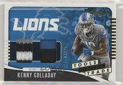 Kenny Golladay [Prime] Football Cards 2019 Panini Absolute Tools of the Trade Double Prices