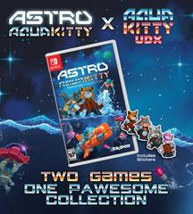 Game And Stickers | Astro Aqua Kitty: Pawsome Collection Nintendo Switch