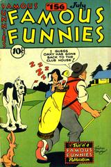 Famous Funnies #156 (1947) Comic Books Famous Funnies Prices