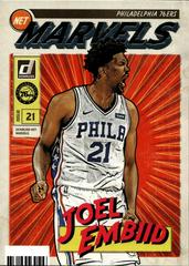 Joel Embiid #20 Basketball Cards 2019 Panini Donruss Net Marvels Prices