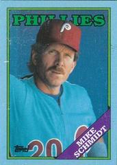 Mike Schmidt #O Baseball Cards 1988 Topps Box Panels Hand Cut Prices