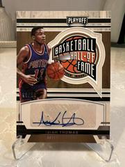 Isiah Thomas #HOF-IST Basketball Cards 2021 Panini Chronicles Hall of Fame Autographs Prices