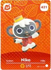 Niko #421 [Animal Crossing Series 5] Amiibo Cards Prices