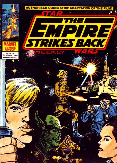 Star Wars The Empire Strikes Back Weekly #128 (1980) Comic Books Star Wars The Empire Strikes Back Weekly