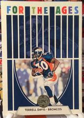 Terrell Davis Football Cards 2022 Panini Legacy For the Ages Prices