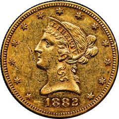 1882 O Coins Liberty Head Gold Eagle Prices