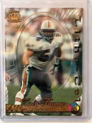 Zach Thomas #57 Football Cards 1996 Pacific Litho Cel Prices