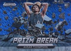Ausar Thompson [Blue Shimmer] #11 Basketball Cards 2023 Panini Prizm Draft Picks Break Prices