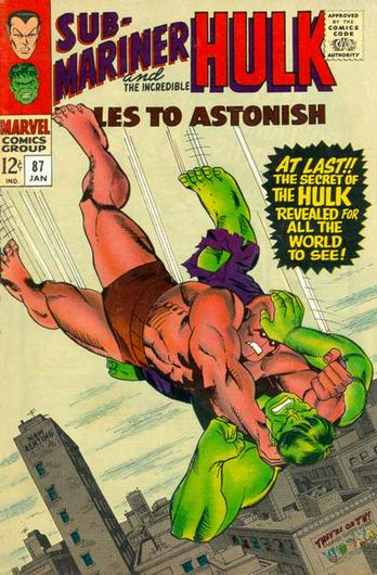 Tales to Astonish #87 (1967) Cover Art