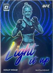 Holly Holm [Blue] #25 Ufc Cards 2023 Panini Donruss Optic UFC Light It Up Prices