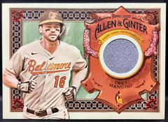 Trey Mancini #AGRA-TM Baseball Cards 2022 Topps Allen & Ginter Relics A Prices