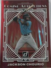 Jackson Chourio #CA16 Baseball Cards 2023 Panini Donruss Coming Attractions Prices