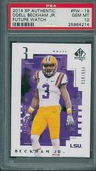 Odell Beckham Jr. Football Cards 2014 SP Authentic Future Watch Prices