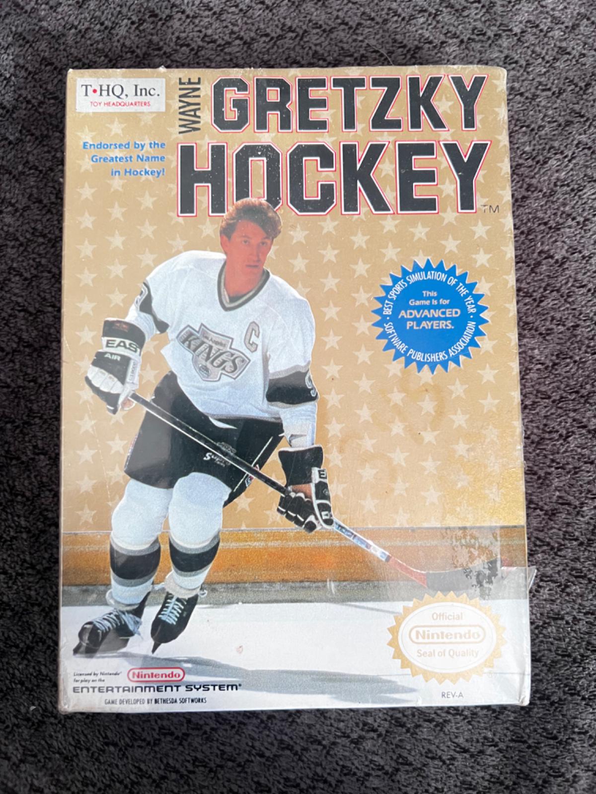 Wayne Gretzky Hockey | New Item, Box, and Manual | NES