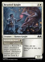Besotted Knight // Betroth the Beast #4 Magic Wilds of Eldraine Prices
