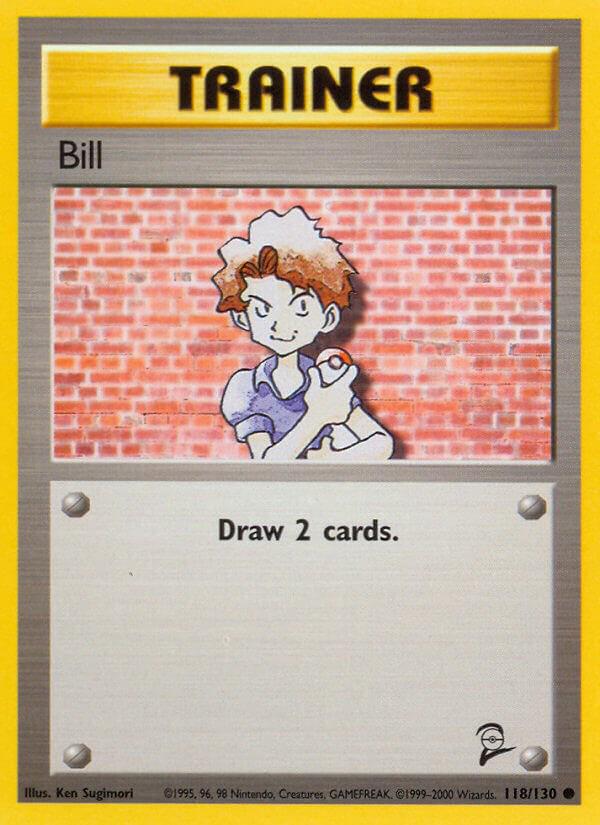 Bill #118 Pokemon Base Set 2