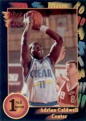 Adrian Caldwell #82 Basketball Cards 1991 Wild Card Prices