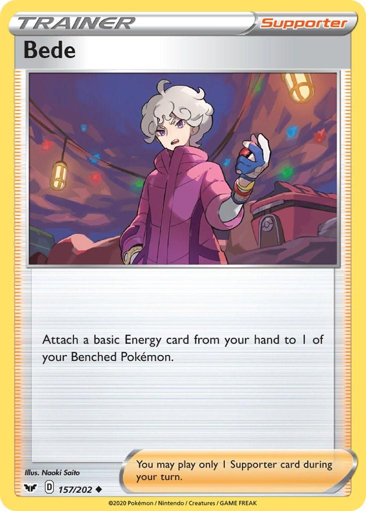 Bede #157 Pokemon Sword & Shield