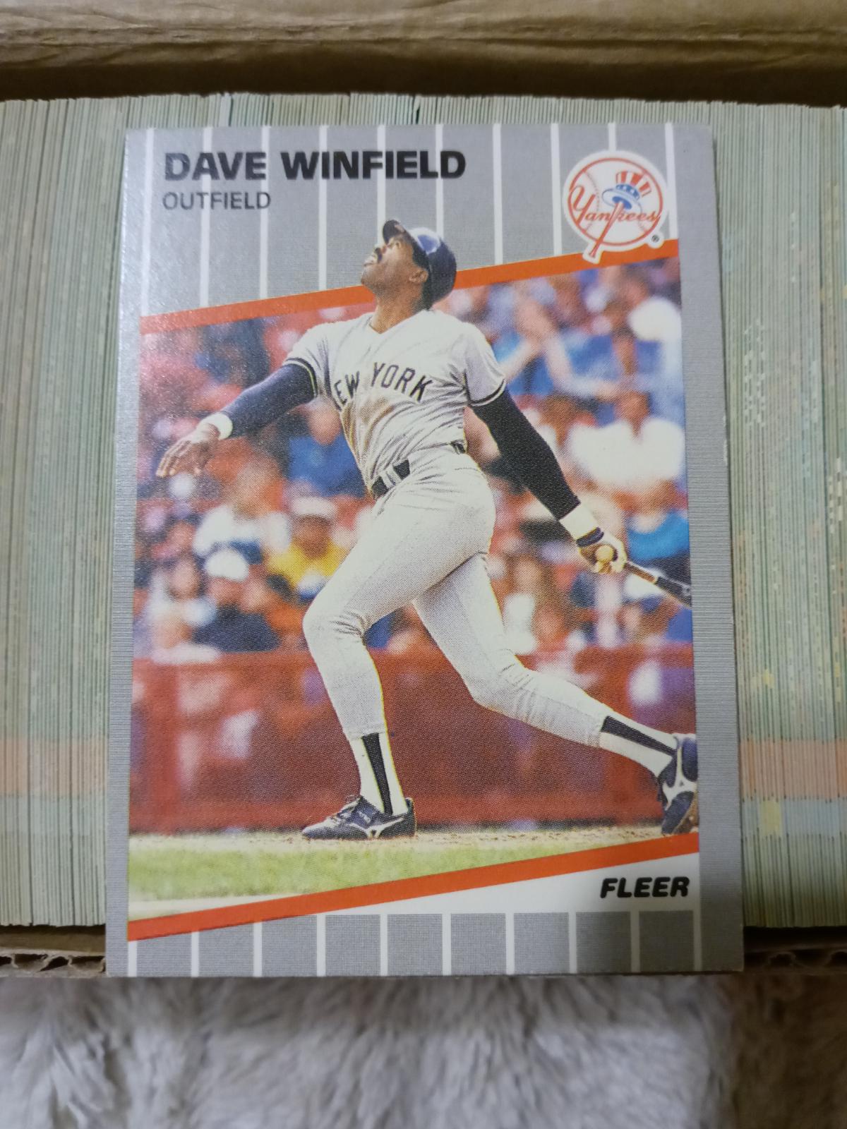 Dave Winfield 274 Prices 1989 Fleer Baseball Cards